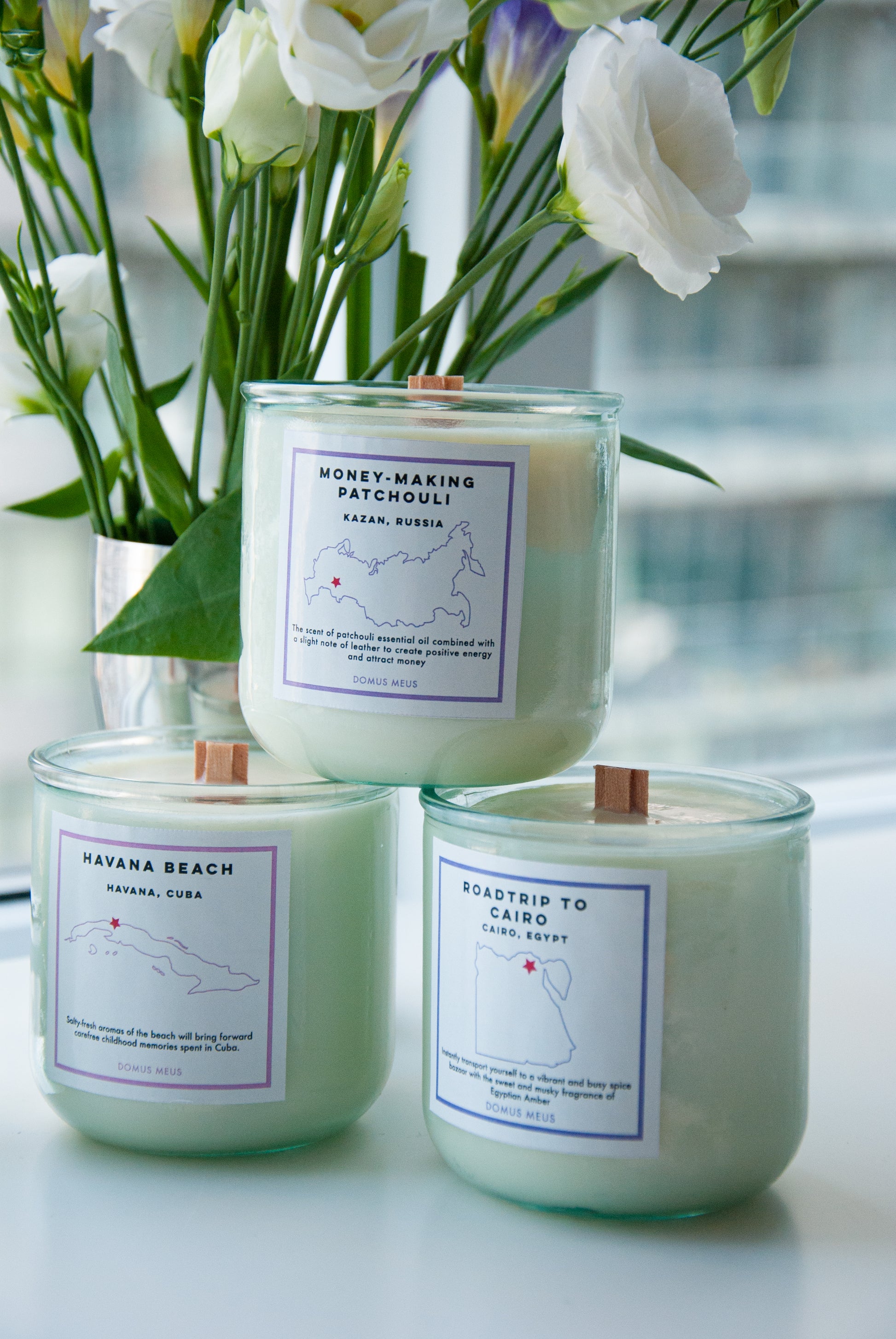 Moneymaking Patchouli Candle - Domus Meus Candles