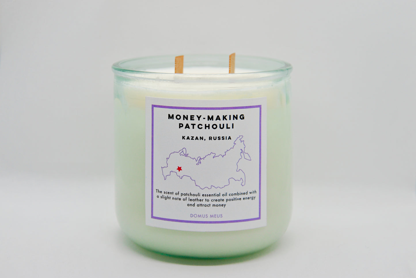 Moneymaking Patchouli Candle - Domus Meus Candles