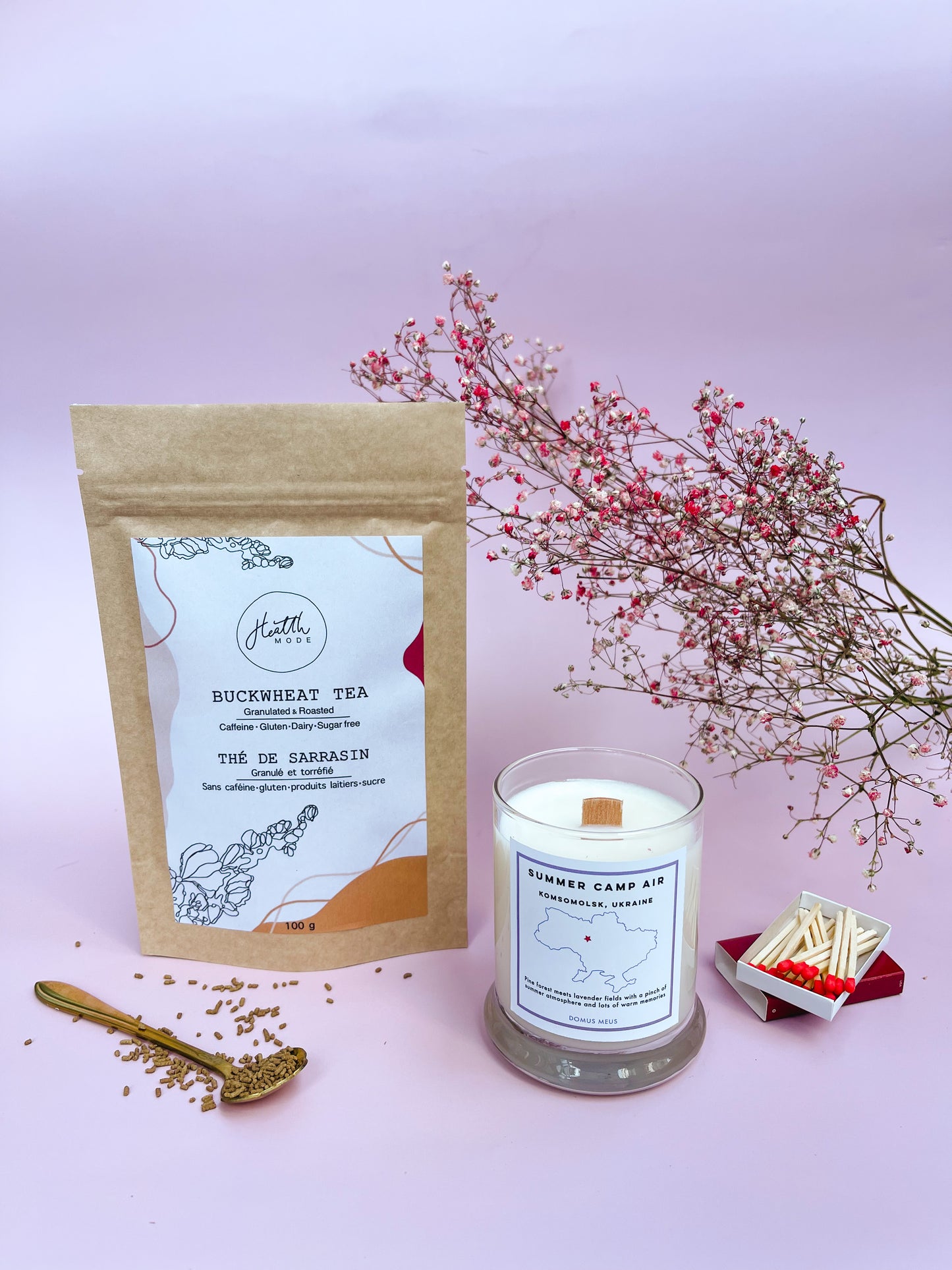 Mother’s Day Bundle - Buckwheat Tea and Candle